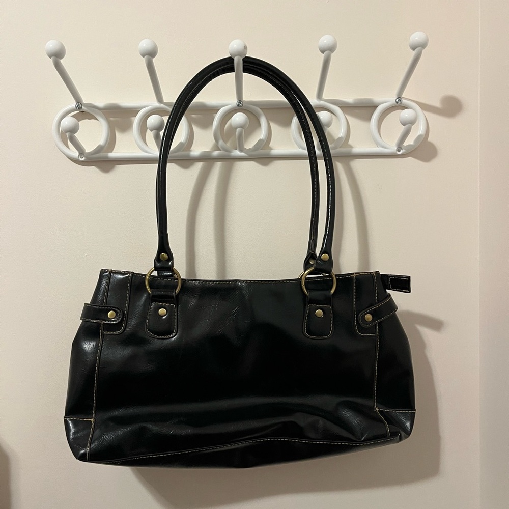 Elegant Dark Brown Shoulder Bag